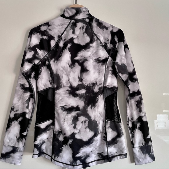 Ideology Sky High Tie Dye Zip Up Performance Jacket Size S EUC - Picture 2 of 13